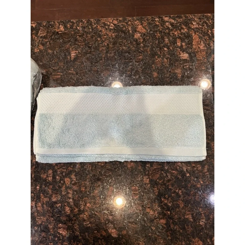 Everhome Egyptian Cotton Hand Towel 100 % Egyptian Cotton Mint Green